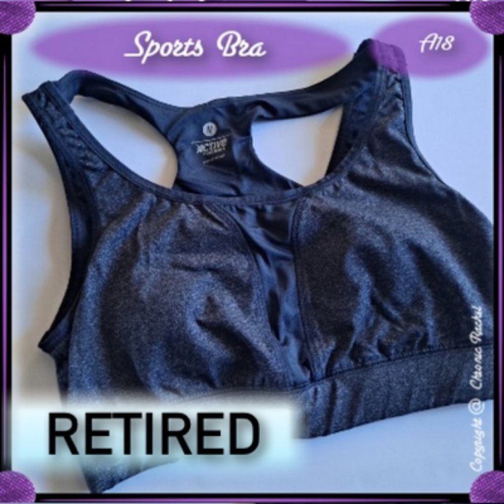 Gray Sports Bra - Picture 1 of 7